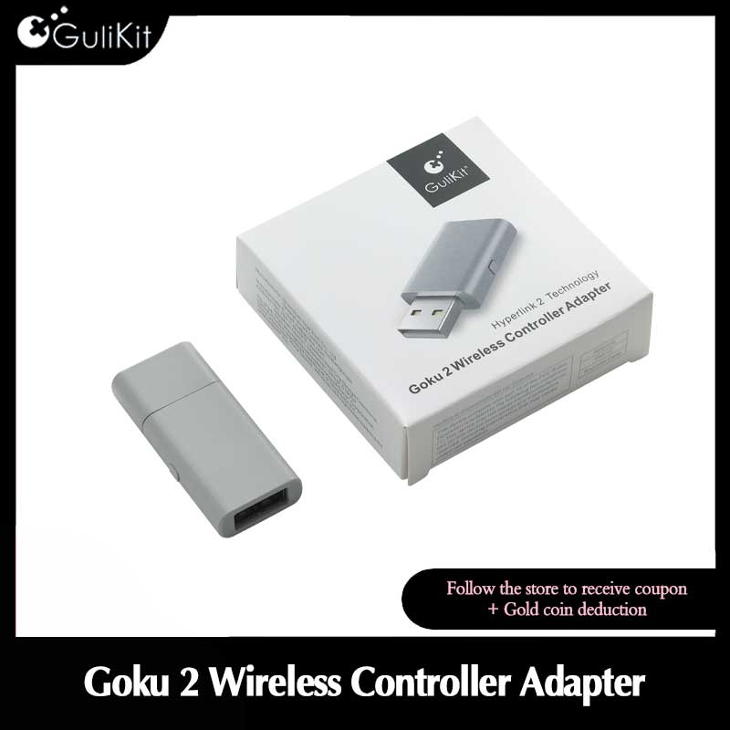 Gaming Console Tv - อะแดปเตอร์คอนโทรลเลอร์ไร้สายกูลิกิต โกคู 2 สำหรับนินเทนโดสวิตช์ 1/2，ตัวรับสัญญาณสำหรับพีซี วินโดวส์