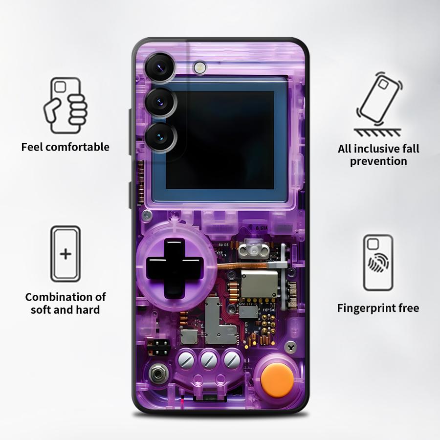 เคสโทรศัพท์มือถือลายเกมส์สีม่ว - Gaming Console For Phone บทวิจารณ์และราคา