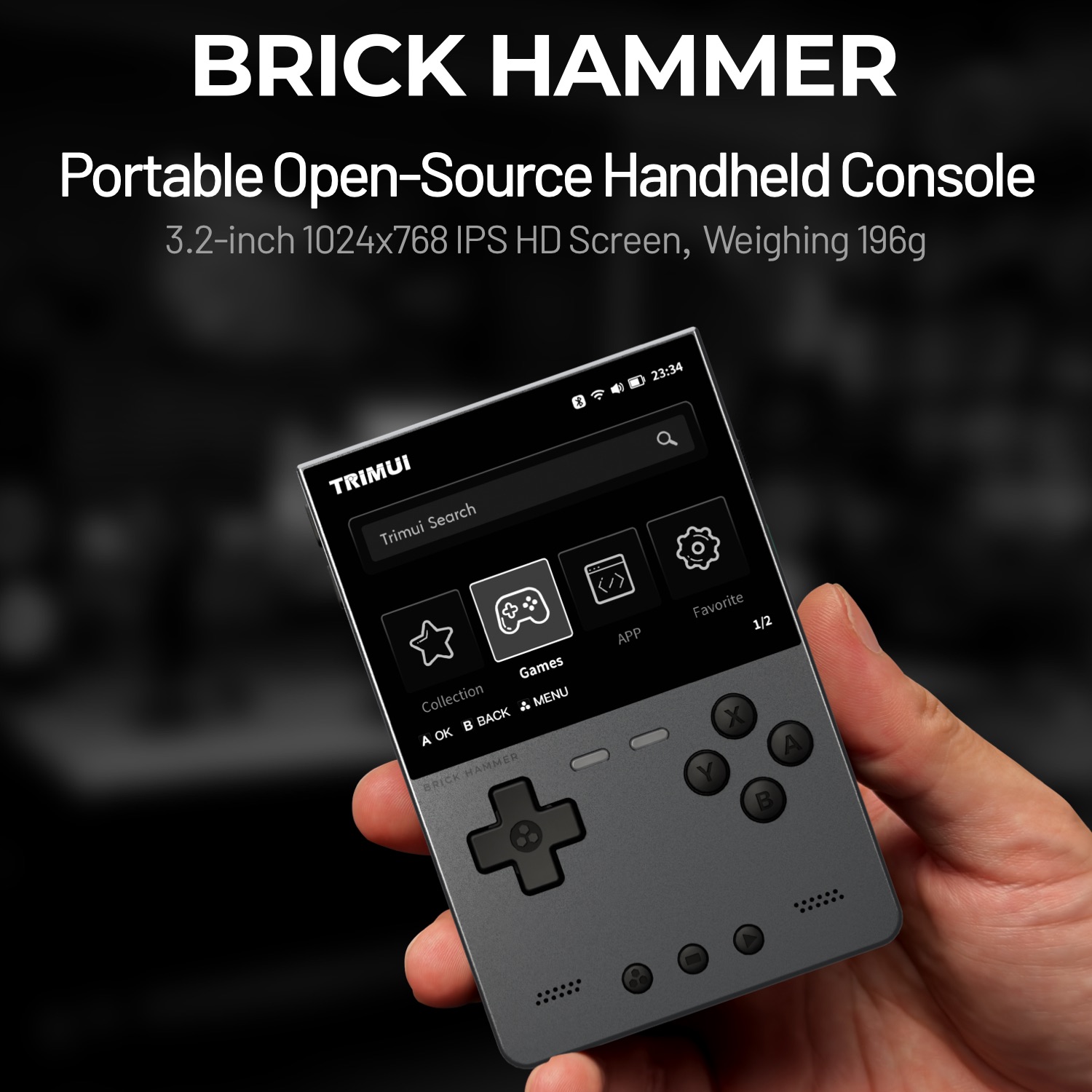 เครื่องเล่นเกมพกพา TRIMUI BRIC - Gaming Console For Phone บทวิจารณ์และราคา